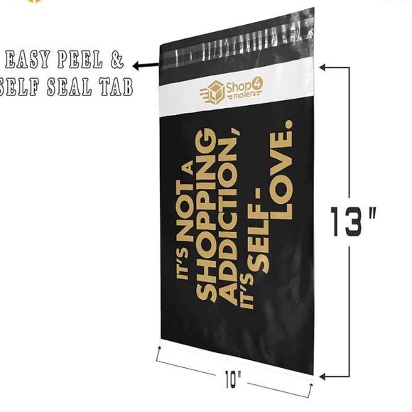 15 SHOPPING ADDICTION Polymailers (15) - Picture 2 of 2